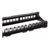 Techly modulárny patch panel 24 miest UTP s vyberateľnými modulmi 1HE čierny