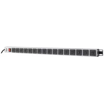 Jednotka rozvodu napájania Intellinet vertikálna racková montáž 16-port USB-A