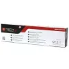 Techly I-CASE STRIP-16SH zásuvková lišta (PDU) 6 AC výstupov 1.5HE čierna, strieborná