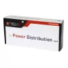 Zásuvková lišta Techly Universal Power Strip Rack 10 inch 4 zásuvky Schuko konektor čierna strieborná 1U