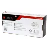 Zásuvková lišta Techly Universal Power Strip Rack 10 inch 4 zásuvky Schuko konektor čierna strieborná 1U