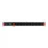 Zásuvková lišta Techly Rack 19 inch Power Strip 1U 8 výstupov C13