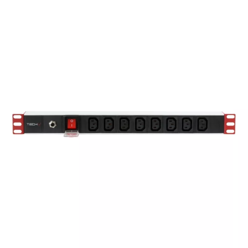 Zásuvková lišta Techly Rack 19 inch Power Strip 1U 8 výstupov C13