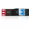 Techly 100471 19-palcová 1U rack PDU napájacia lišta, 6x Schuko, 250 V/16 A, kábel 3 m, dvojitý vypínač, čierna