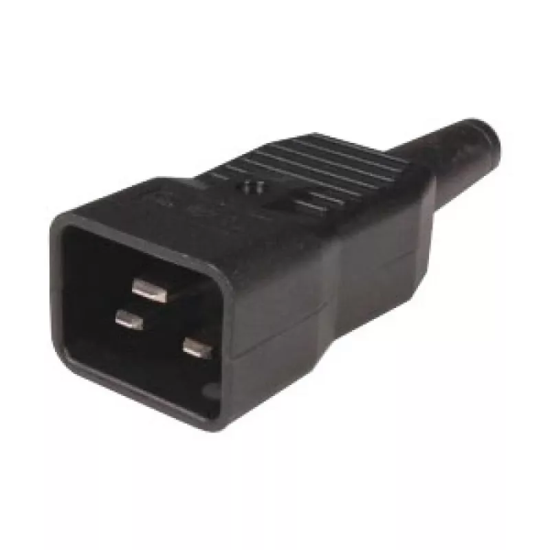 Techly I-CASE STRIP-18C20 jednotka rozvodu napájania (PDU) 8 AC výstup/výstupy 1U čierna, červená