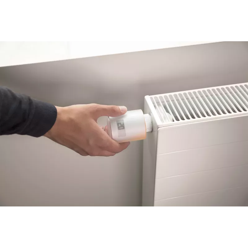 Netatmo Starter Pack - inteligentné termostatické hlavice, biela, 0 - 50 °C, 2400 MHz, 100 m, 5 - 30 °C, °C