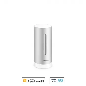 Netatmo dodatočný inteligentný vnútorný modul, bezdrôtový, 0,3°, 3%, dural, hliník, AAA