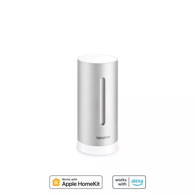 Netatmo dodatočný inteligentný vnútorný modul, bezdrôtový, 0,3°, 3%, dural, hliník, AAA