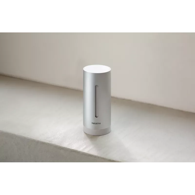 Netatmo dodatočný inteligentný vnútorný modul, bezdrôtový, 0,3°, 3%, dural, hliník, AAA