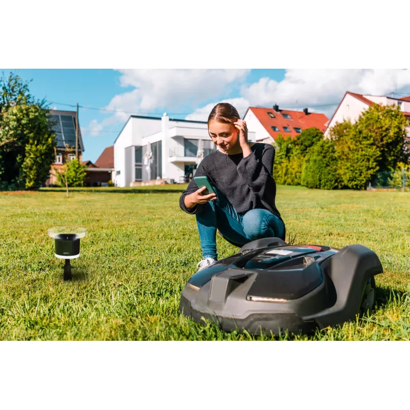 Netatmo inteligentný dážďomer, batéria, AAA, 1,5 V, 130 mm, 130 mm, 110 mm