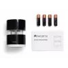 Netatmo NWA01-WW inteligentný anemometer pre meteostanicu, rýchlosť a smer vetra, bezdrôtový, Wi-Fi, 0–45 m/s, dosah 100 m, 4x AA, čierny, priehľadný