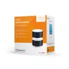 Netatmo NWA01-WW inteligentný anemometer pre meteostanicu, rýchlosť a smer vetra, bezdrôtový, Wi-Fi, 0–45 m/s, dosah 100 m, 4x AA, čierny, priehľadný