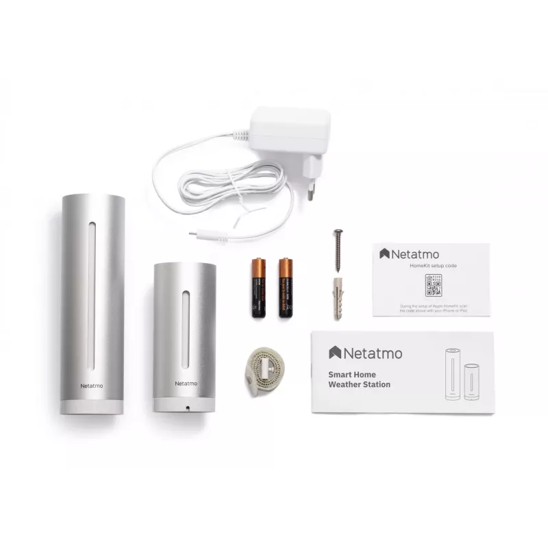 Netatmo Indoor Pack „inteligentná domáca meteorologická stanica + dodatočný inteligentný vnútorný modul“
