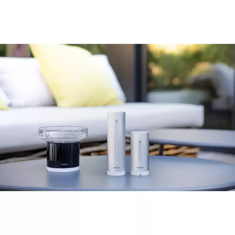 Netatmo Rain Pack „inteligentná domáca meteorologická stanica + inteligentný dážďomer“
