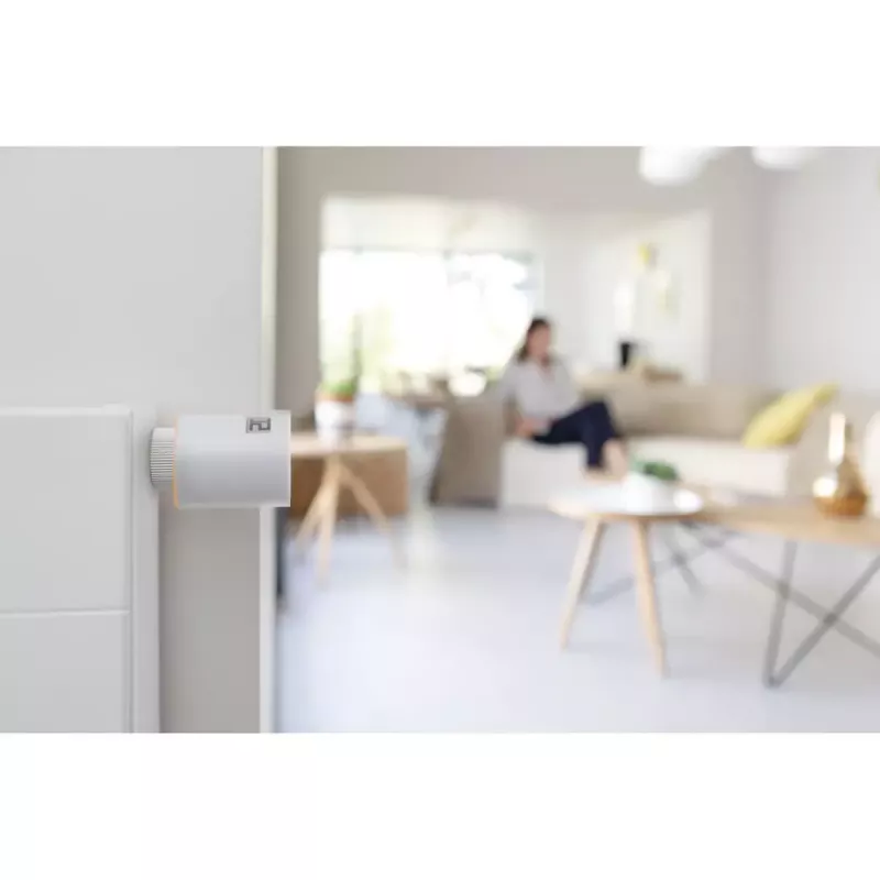 Inteligentné termostatické hlavice Netatmo Pack: 3 dodatočné inteligentné termostatické hlavice