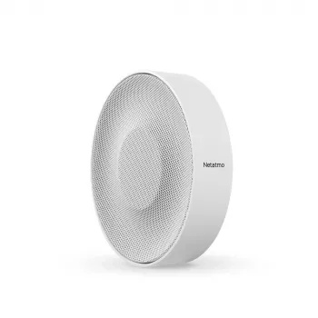 Bezdrôtová siréna Netatmo NA-NIS01 Indoor biela, 110 dB, USB port, AA x4, 130×35×130 mm