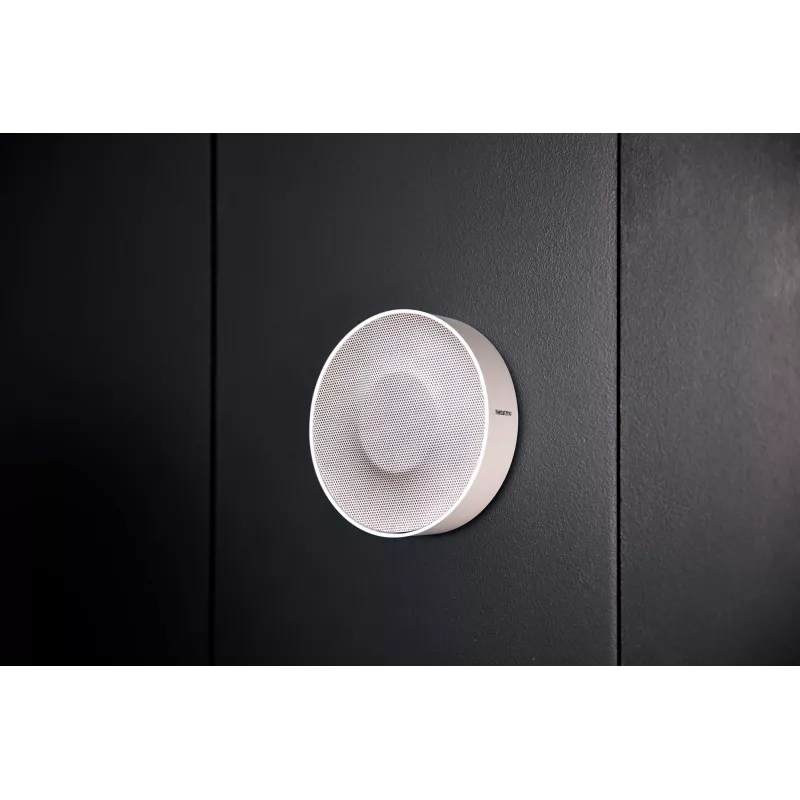 Bezdrôtová siréna Netatmo NA-NIS01 Indoor biela, 110 dB, USB port, AA x4, 130×35×130 mm