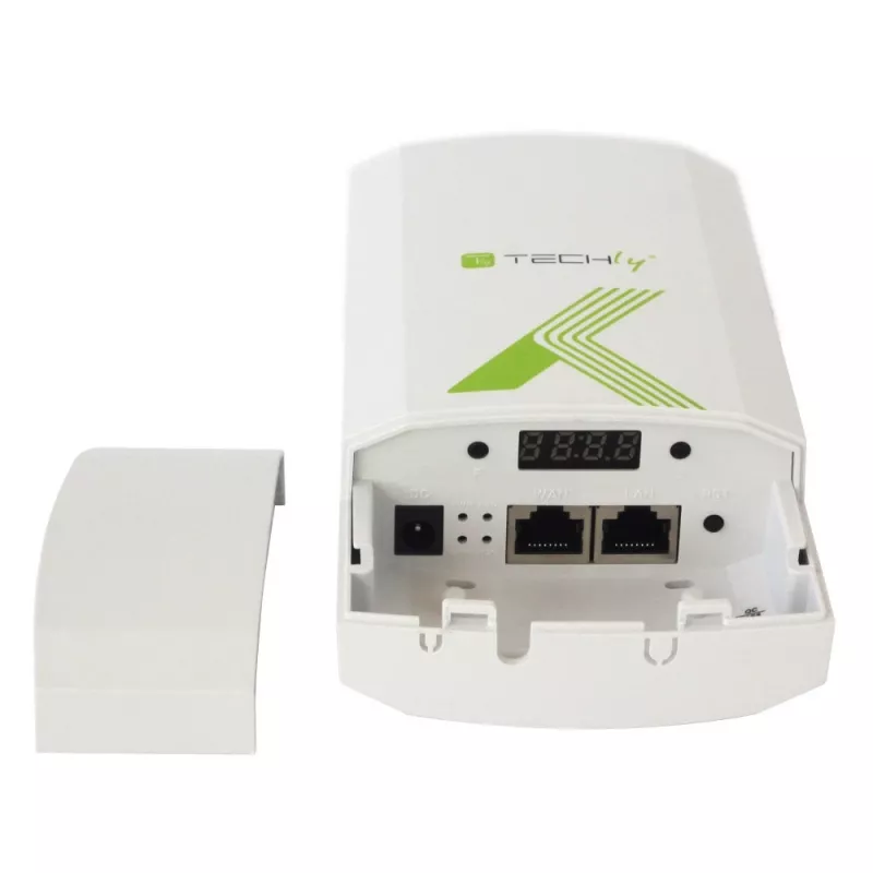 Techly I-WL-CPE880 (108439) vonkajšie CPE / prístupový bod / opakovač, Wi-Fi 802.11n, 5,8 GHz, 15 dBi, 300 Mb/s, most Point-to-Point / Point-to-Multipoint