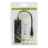 Techly IDATA-USB-ETGIGA-3U2 (105803) adaptér USB 3.0 na Gigabit Ethernet s 3-portovým rozbočovačom USB 3.0, USB-A, RJ45, hliník