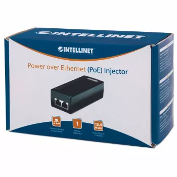 Intellinet Power over Ethernet (PoE) injektor, 1 port, 48 V DC, kompatibilný s IEEE 802.3af