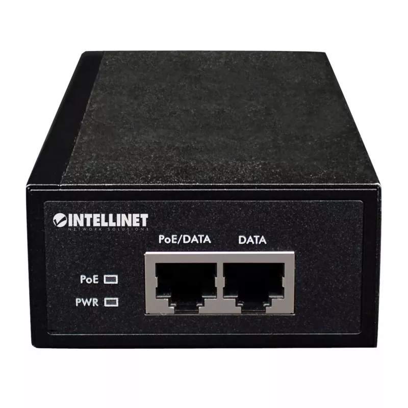 Intellinet Gigabit High-Power PoE+ injektor, 1 x 30 W, IEEE 802.3at/af Power over Ethernet (PoE+/PoE)