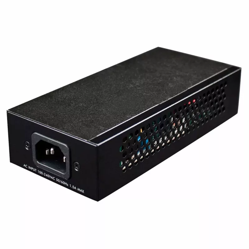 Intellinet Gigabit High-Power PoE+ injektor, 1 x 30 W, IEEE 802.3at/af Power over Ethernet (PoE+/PoE)