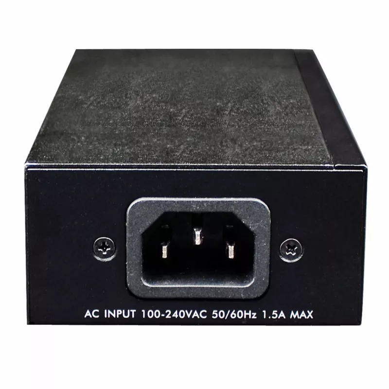 Intellinet Gigabit High-Power PoE+ injektor, 1 x 30 W, IEEE 802.3at/af Power over Ethernet (PoE+/PoE)