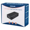 Intellinet Gigabit High-Power PoE+ injektor, 1 x 30 W, IEEE 802.3at/af Power over Ethernet (PoE+/PoE)