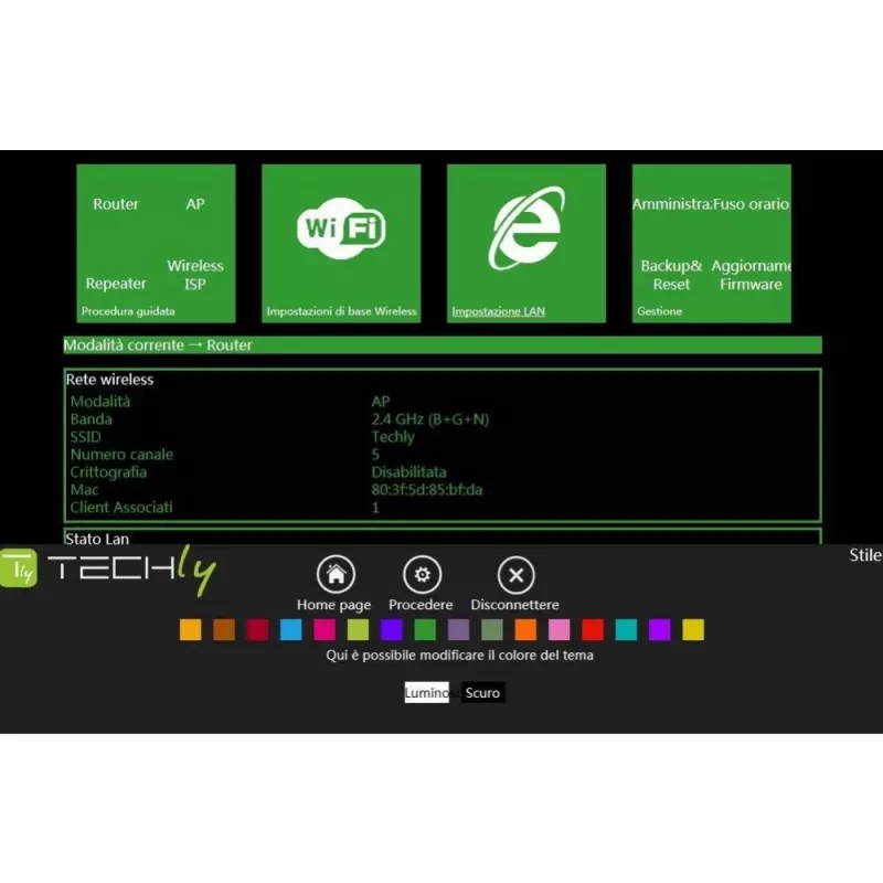 Techly I-WL-REPEATER2 (301078) bezdrôtový mini router / opakovač 300N do zásuvky, Wi-Fi 4 (802.11n), 2,4 GHz, 300 Mb/s