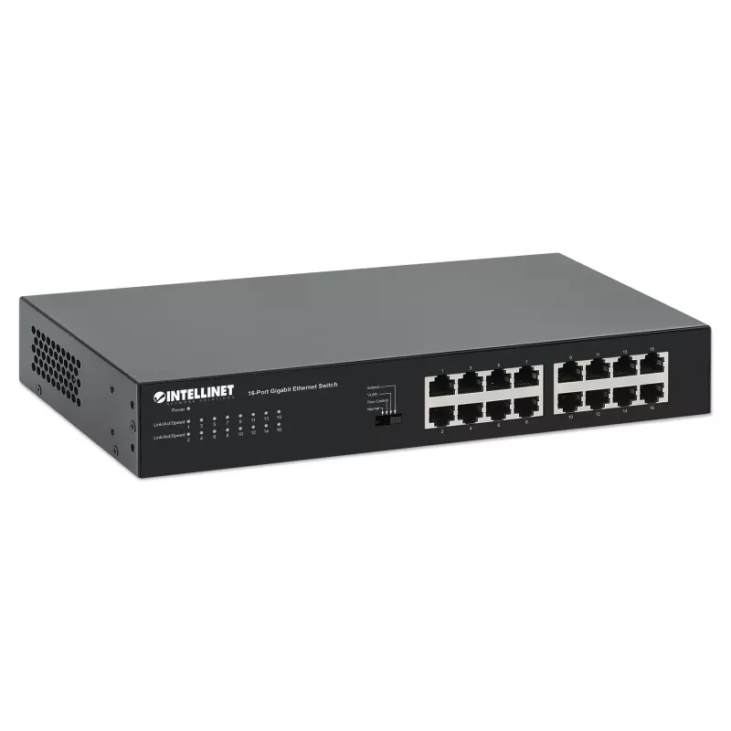 Intellinet 561815 16-portový gigabitový Ethernet switch