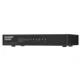 QNAP QSW-1108-8T-R2 nespravovaný sieťový prepínač, 8x 2,5GbE RJ45 (10/100/1000/2500 Mb/s), stolný, bez ventilátora, čierno-sivý