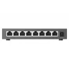 QNAP QSW-1108-8T-R2 nespravovaný sieťový prepínač, 8x 2,5GbE RJ45 (10/100/1000/2500 Mb/s), stolný, bez ventilátora, čierno-sivý