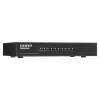 QNAP QSW-1108-8T-R2 nespravovaný sieťový prepínač, 8x 2,5GbE RJ45 (10/100/1000/2500 Mb/s), stolný, bez ventilátora, čierno-sivý