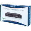 Upravovaný switch Intellinet 8-portový Gigabit Ethernet PoE+ s 2 SFP portmi