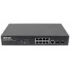 Upravovaný switch Intellinet 8-portový Gigabit Ethernet PoE+ s 2 SFP portmi