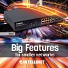 Upravovaný switch Intellinet 8-portový Gigabit Ethernet PoE+ s 2 SFP portmi
