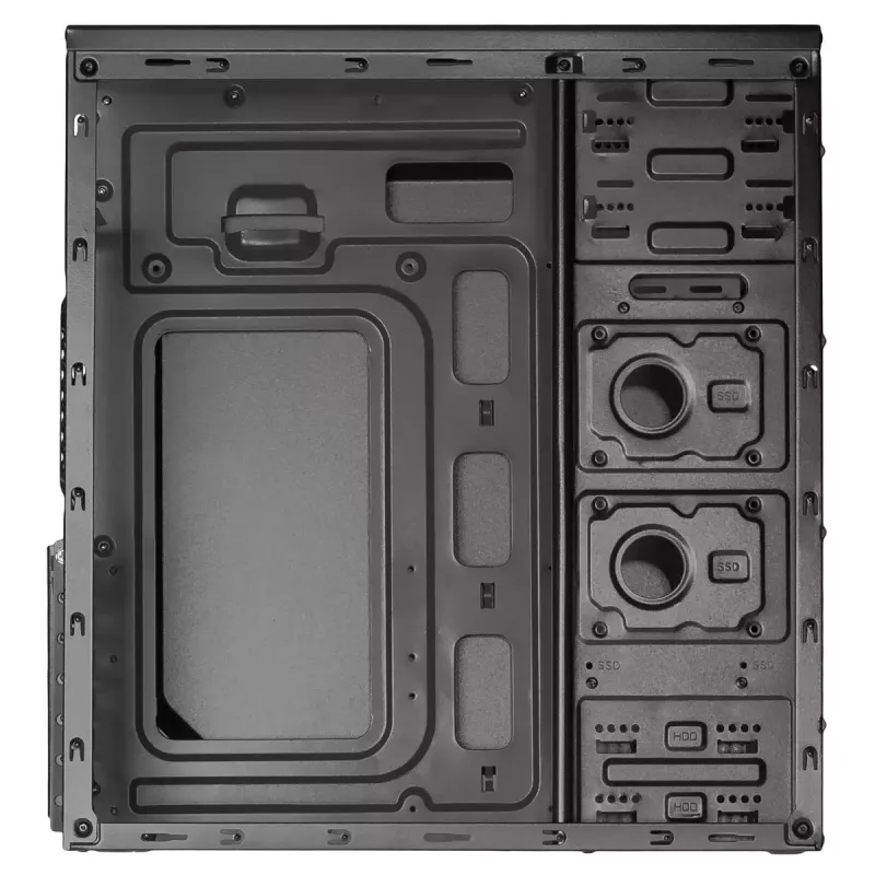 Akyga AK13BK skriňa Micro Tower, ATX/Micro ATX/Mini ITX, čierna