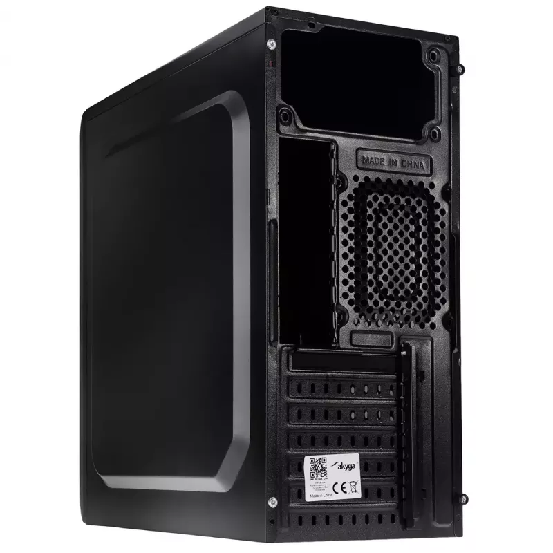 Akyga AK13BK skriňa Micro Tower, ATX/Micro ATX/Mini ITX, čierna
