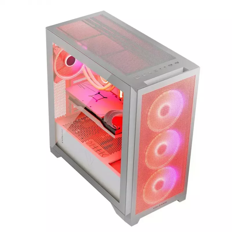 Počítačová skriňa Modecom Volcano Expanse S Apex ARGB Midi, biela