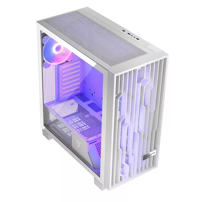 Modecom Volcano Perun Apex ARGB skriňa Midi, biela