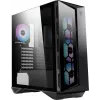 MSI MPG GUNGNIR 110R Mid Tower herná počítačová skriňa čierna, USB 3.2 Gen2 Type C, 4x 120mm ARGB ventilátor, Mystic Light Sync, 1 to 6 ARGB Control board, 2x tvrdené sklo panely, ATX, mATX, mini-ITX