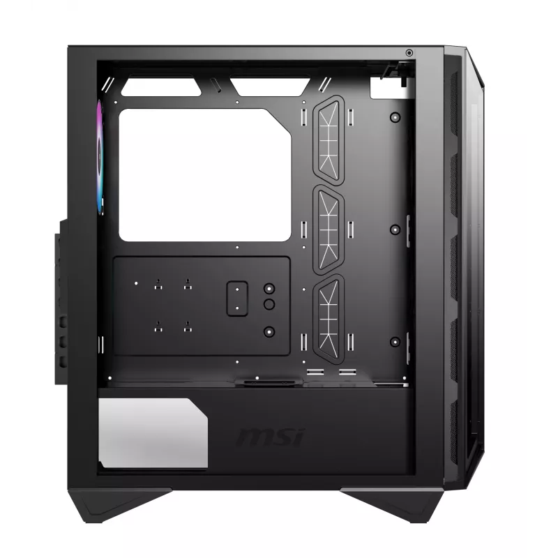 MSI MPG GUNGNIR 110R Mid Tower herná počítačová skriňa čierna, USB 3.2 Gen2 Type C, 4x 120mm ARGB ventilátor, Mystic Light Sync, 1 to 6 ARGB Control board, 2x tvrdené sklo panely, ATX, mATX, mini-ITX