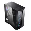 MSI MPG GUNGNIR 110R Mid Tower herná počítačová skriňa čierna, USB 3.2 Gen2 Type C, 4x 120mm ARGB ventilátor, Mystic Light Sync, 1 to 6 ARGB Control board, 2x tvrdené sklo panely, ATX, mATX, mini-ITX