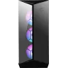 MSI MPG GUNGNIR 110R Mid Tower herná počítačová skriňa čierna, USB 3.2 Gen2 Type C, 4x 120mm ARGB ventilátor, Mystic Light Sync, 1 to 6 ARGB Control board, 2x tvrdené sklo panely, ATX, mATX, mini-ITX