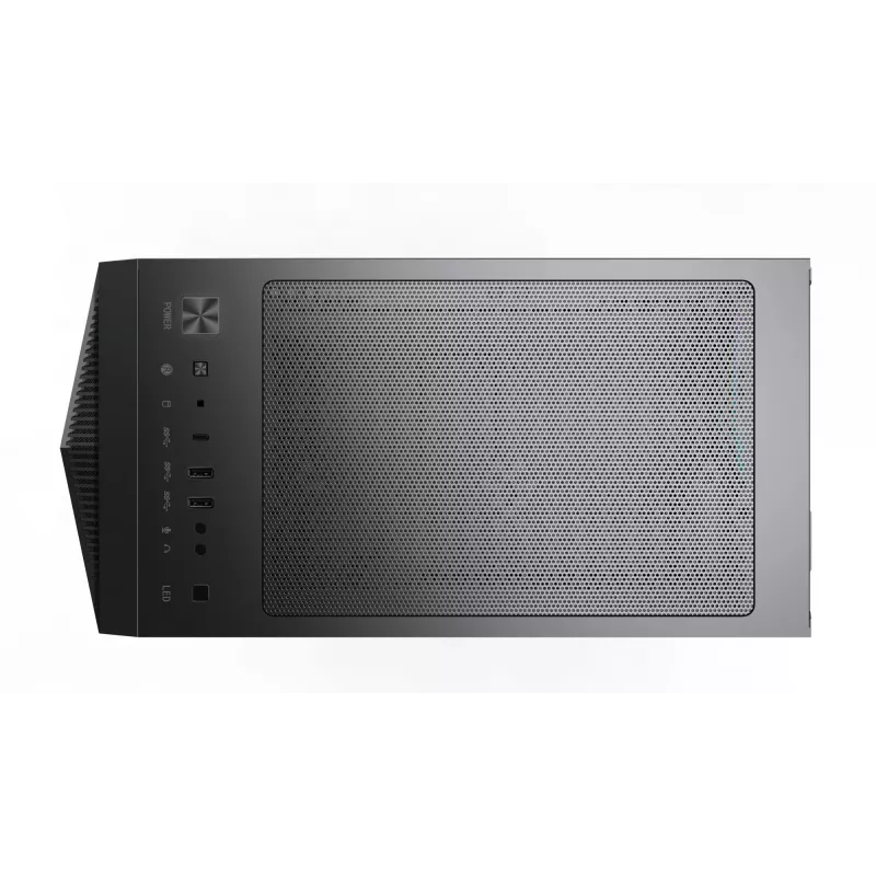 MSI MPG GUNGNIR 110R Mid Tower herná počítačová skriňa čierna, USB 3.2 Gen2 Type C, 4x 120mm ARGB ventilátor, Mystic Light Sync, 1 to 6 ARGB Control board, 2x tvrdené sklo panely, ATX, mATX, mini-ITX
