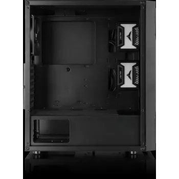 PC skriňa Versa XM1 čierna oceľ 120mm ventilátor USB3.0 - čierna