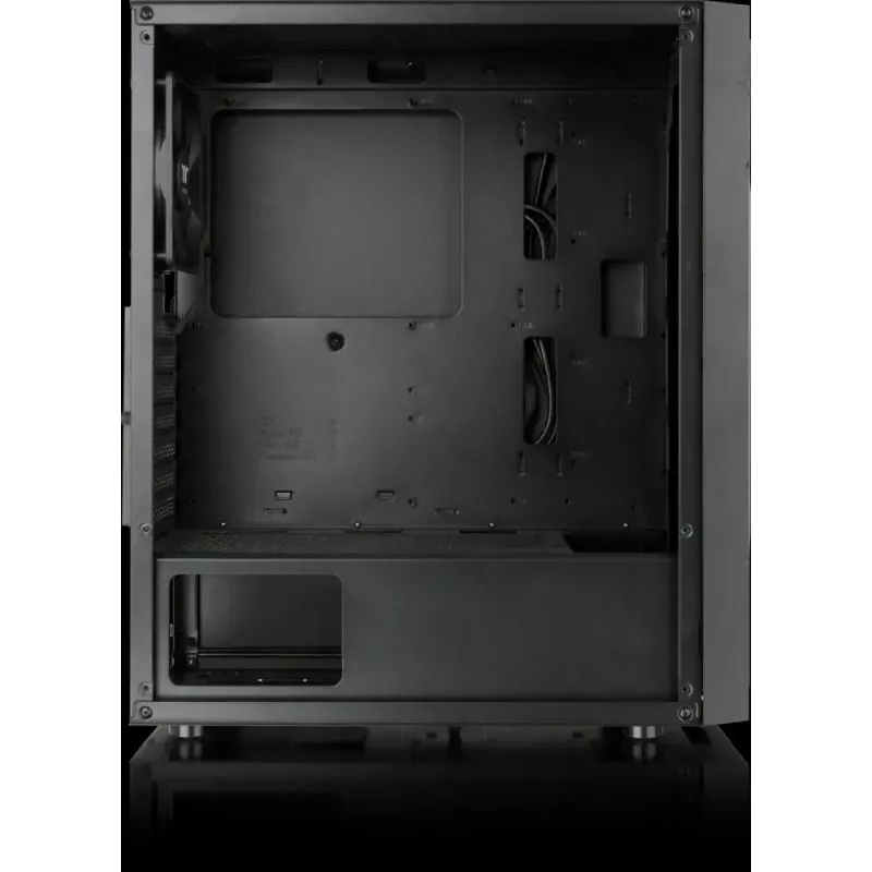 PC skriňa Versa XM1 čierna oceľ 120mm ventilátor USB3.0 - čierna