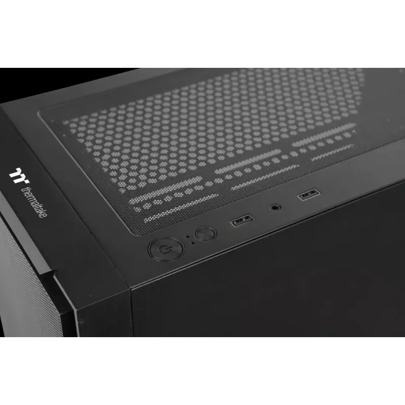PC skriňa Versa XM1 čierna oceľ 120mm ventilátor USB3.0 - čierna