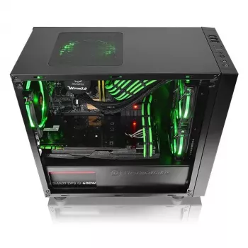 PC skriňa Thermaltake Versa H17 Window Micro Tower čierna