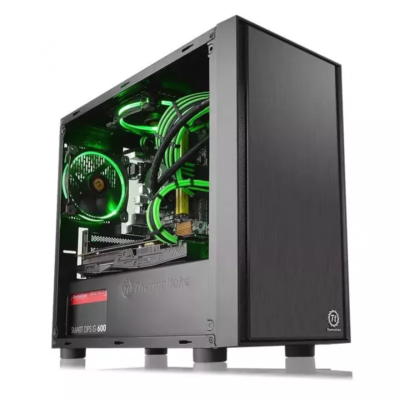 PC skriňa Thermaltake Versa H17 Window Micro Tower čierna